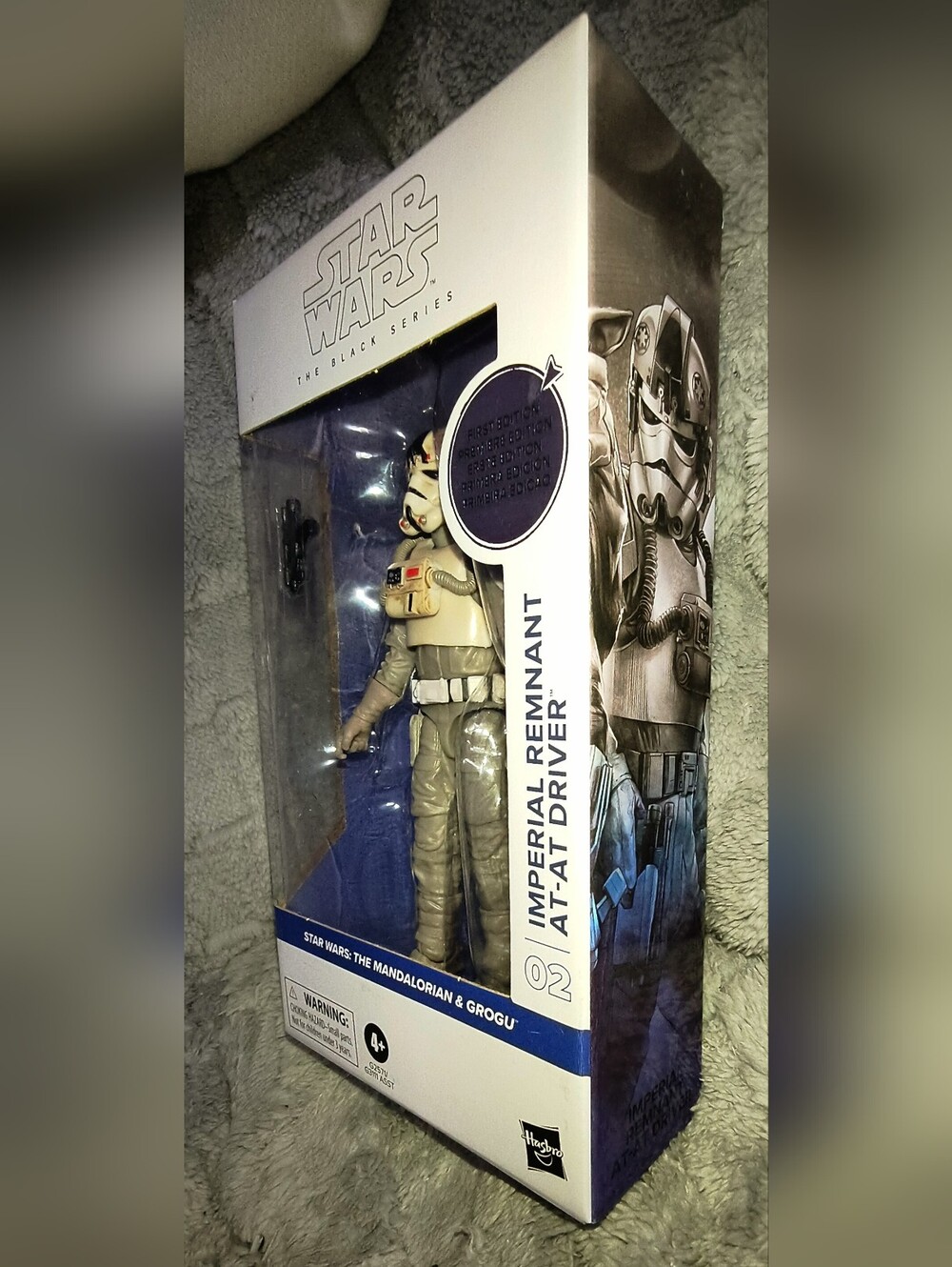 NIB Star Wars (First Edition) Black Series Imperial Remnant AT-AT Driver - Picture 4 of 4